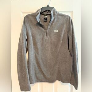 The North Face Women’s Zip-Up Gray Fleece